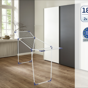 מתקן ייבוש כביסה CLASSIC 180 Solid שטח תלייה 18 מטר כ-2 מכונות כביסה