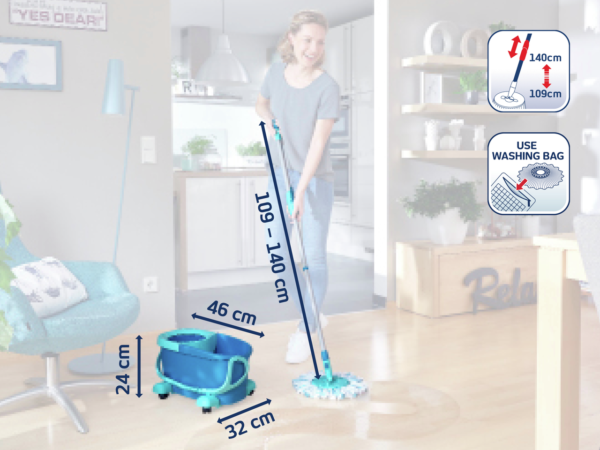 ערכת ניקוי CLEAN TWIST Disc Mop Ergo mobile