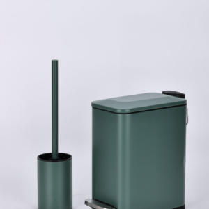 סט פח אשפה ומברשת DON-ירוק בקבוק מאט